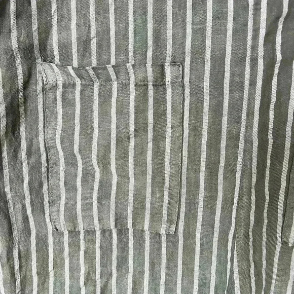 Tempo Paris 100% Italian Linen Romper Jumpsuit - Picture 4 of 7